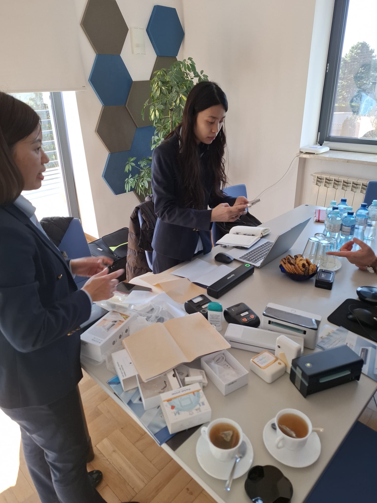 Testowanie nowych drukarek Xprinter i omawianie funkcji